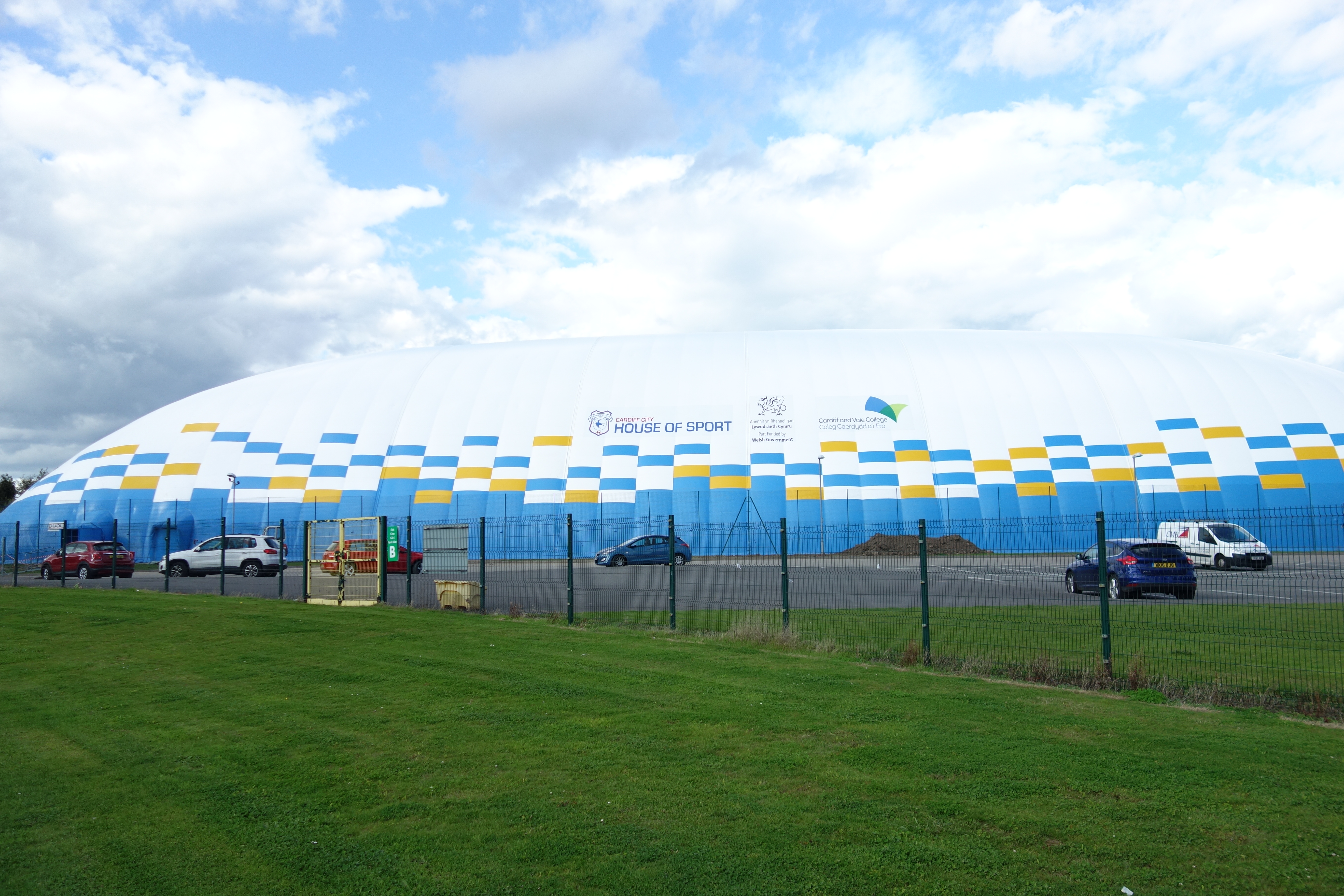 Cardiff International Sports Campus Air Dome