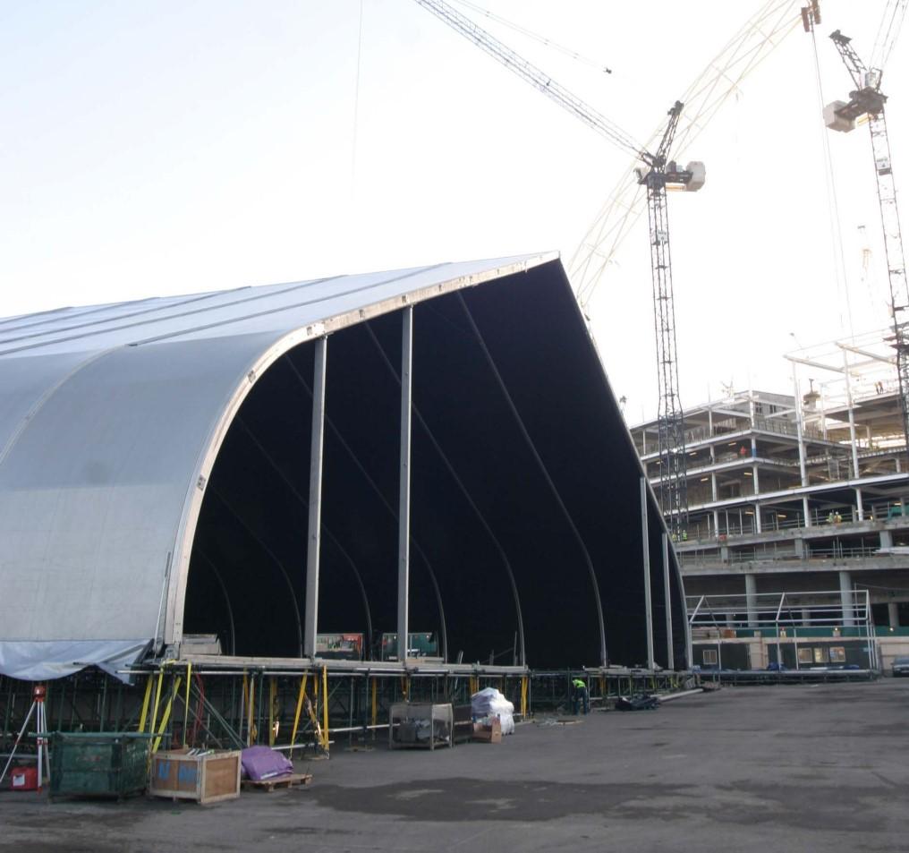 Temporary Pavillion, Wembley Arena