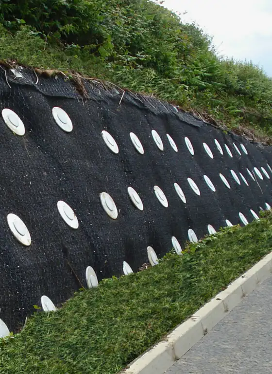 Geotextile and Slope Stabilisation Anchor Systems
