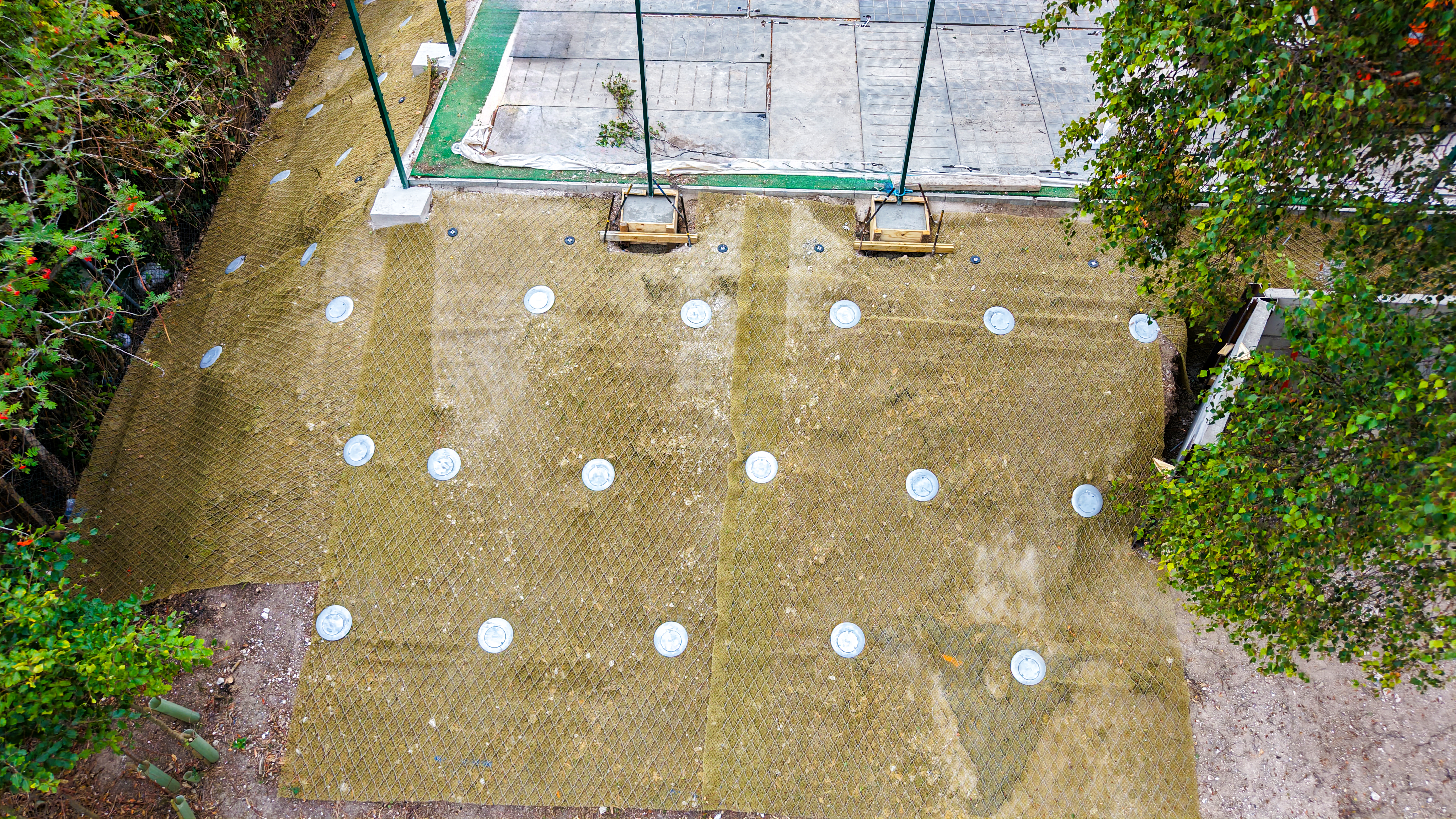 Vale School, Slope Stabilisation