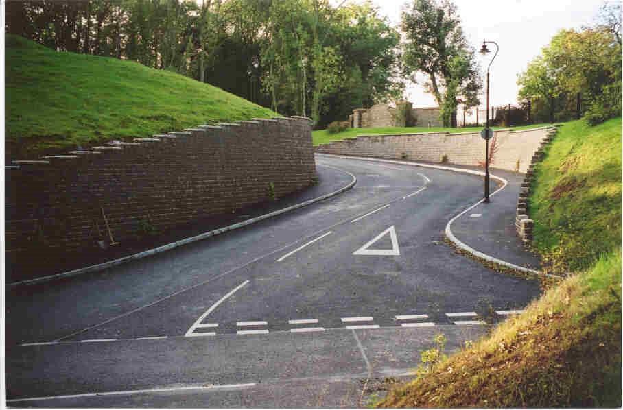 New Gravity Wall, Sapcote, Leicestershire