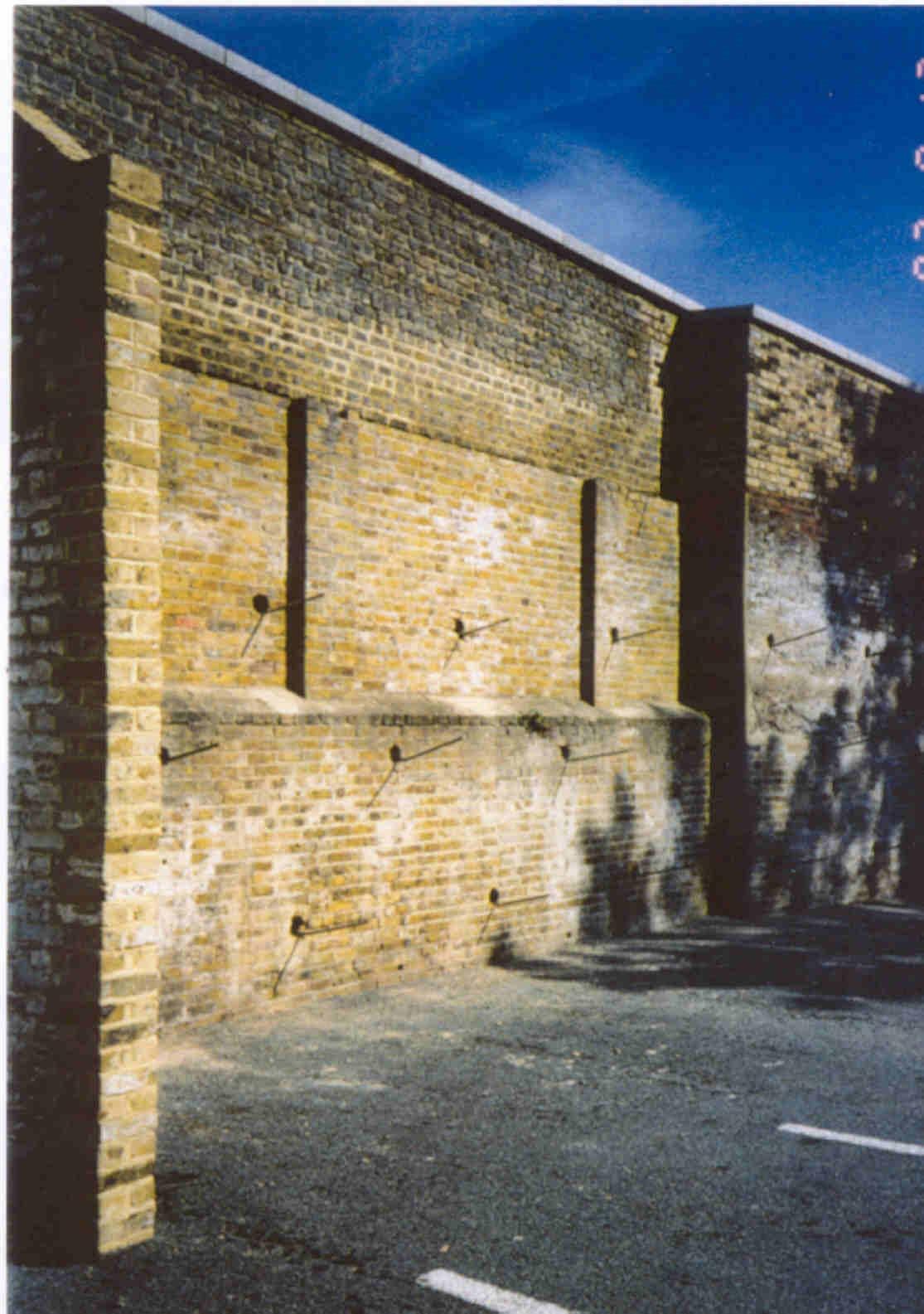 Retaining Wall, Chatham, Kent