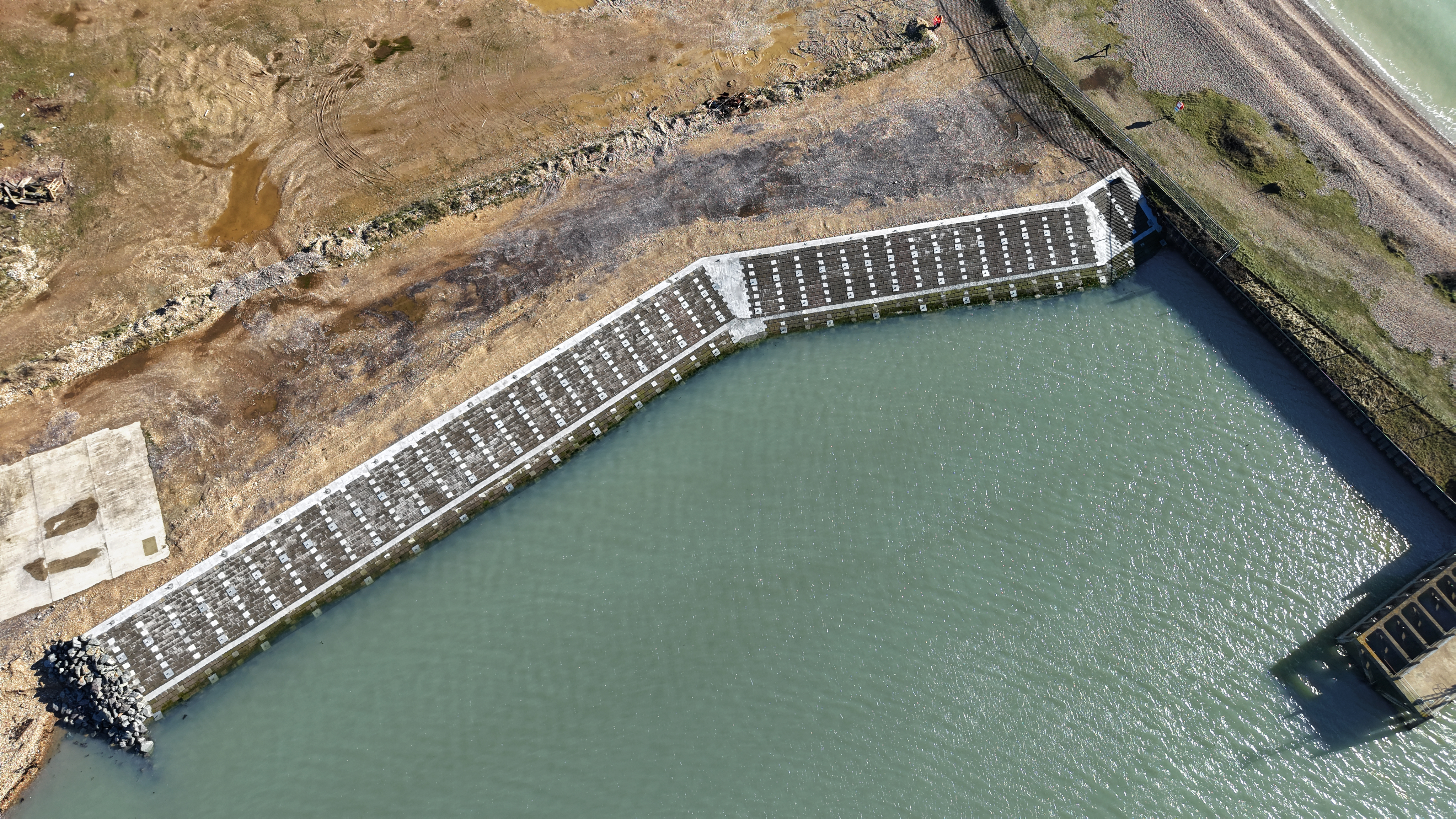 Slope Stabilisation & Coastal Erosion Control, Newhaven Port