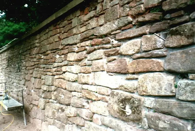 Retaining Wall, Hereford General Hospital 2.jpg