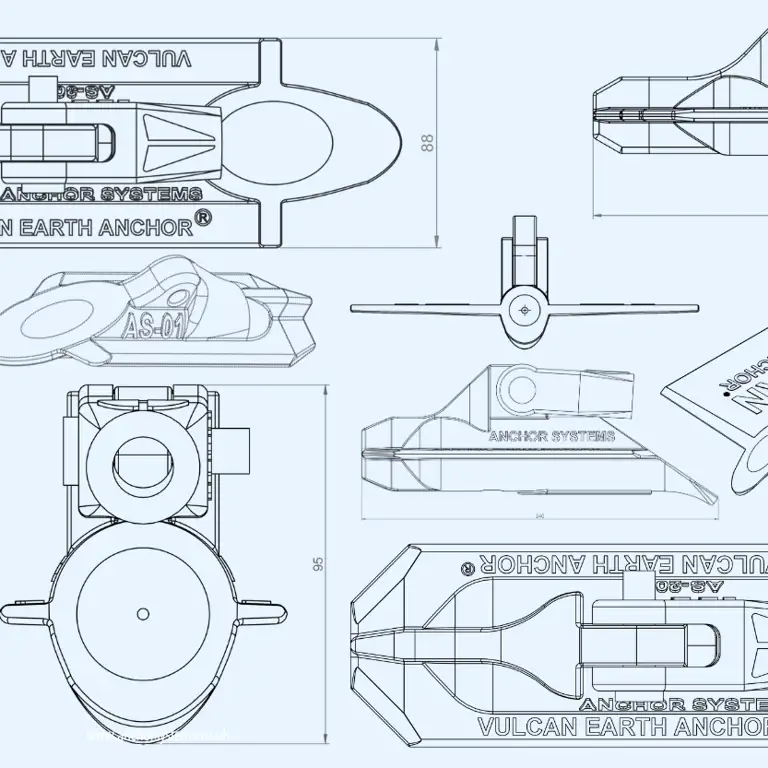 How Is The Structural Strength of a Vulcan Earth Anchor System Determined?